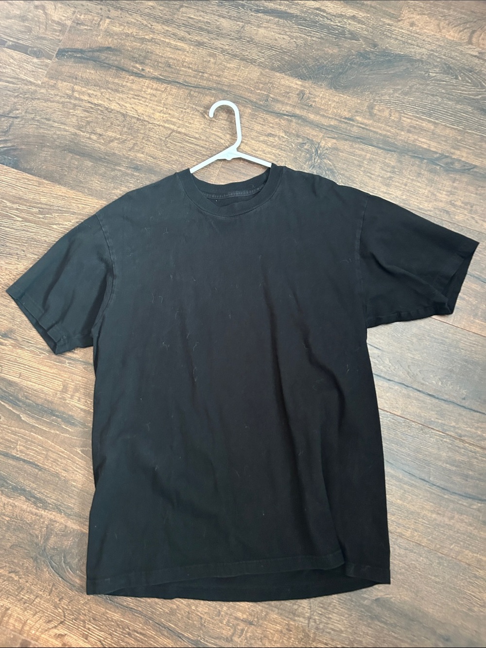 Kirkland Signature Black Short Sleeve Crew Neck Tee